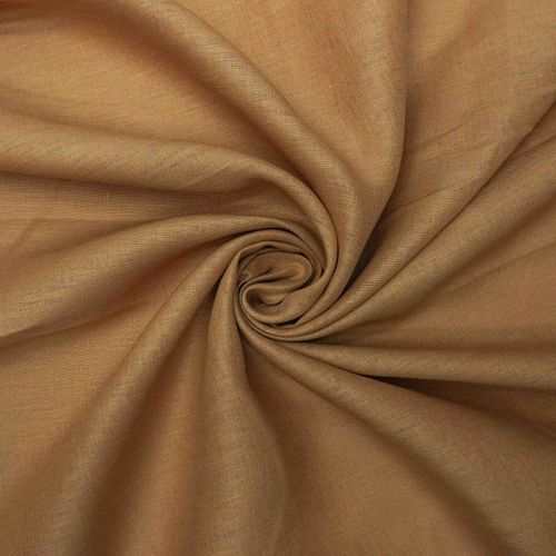 Tecido linho puro nude - und 60x137cm