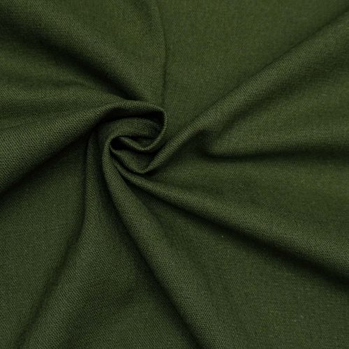 Tecido linho misto com elastano verde oliva