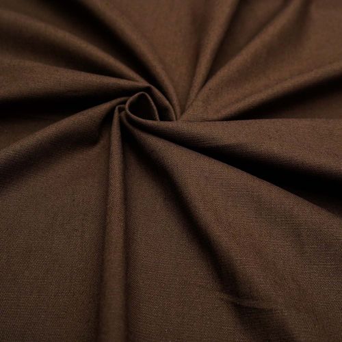 Tecido linho misto com elastano marrom