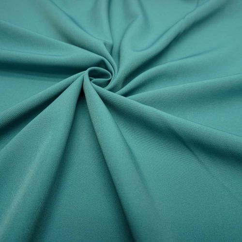 Tecido crepe alfaiataria leve azul acizentado