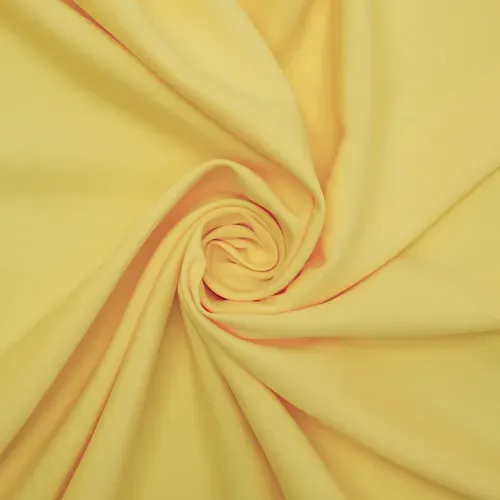 Tecido crepe alfaiataria leve amarelo - und 50x147cm