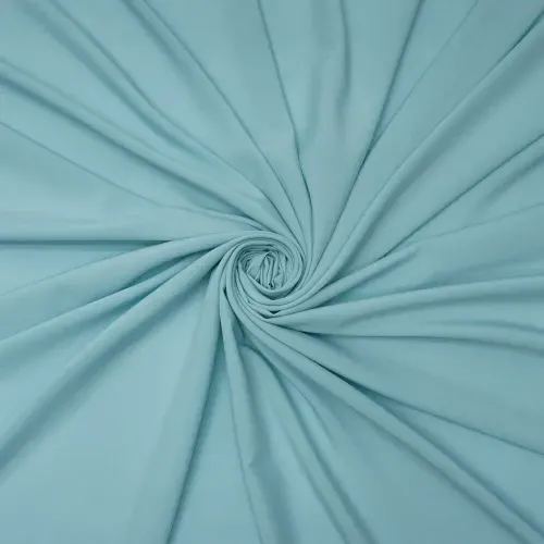 Tecido seda pluma azul bebê - und 60x147cm