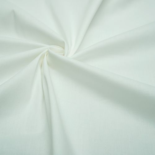 Tecido tricoline com elastano off white
