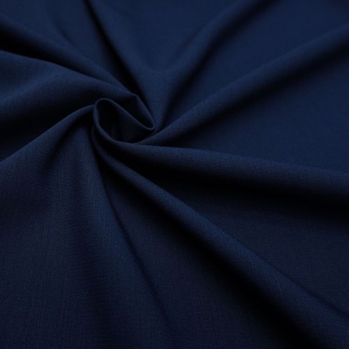 Tecido alfaiataria mista azul marinho (tecido italiano legitimo)