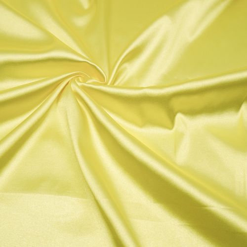 Tecido cetim toque de seda com elastano amarelo