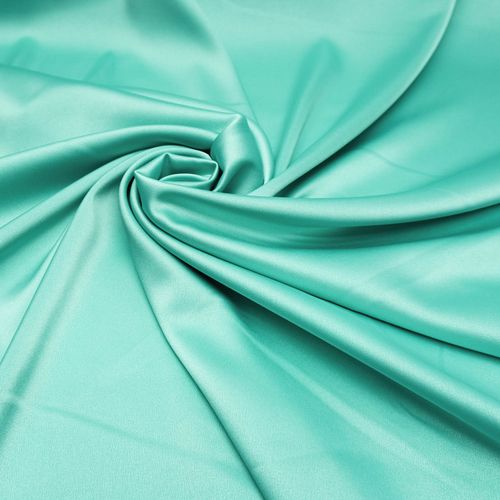 Tecido crepe dior leve azul tiffany