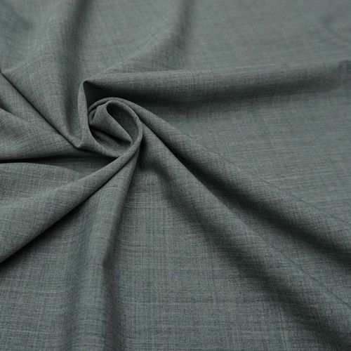 Tecido alfaiataria lã fria c/ elastano cinza (tecido italiano legitimo)