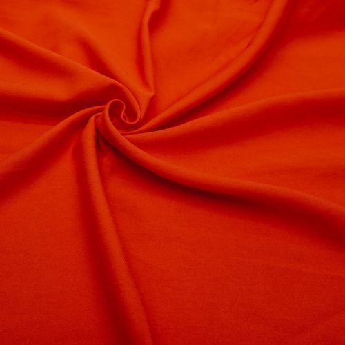 Tecido viscose twill rayon coral