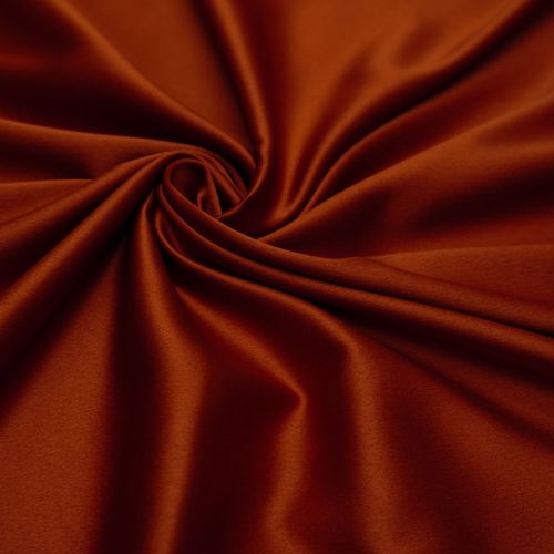 Tecido crepe valentino leve terracota