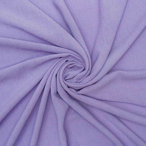 Tecido crepe summer trama de linho lilas - und 40x150 cm