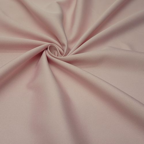 Tecido crepe alfaiataria leve rosa claro