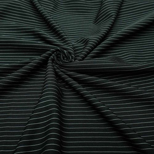 Tecido alfaiataria risca de giz preto
