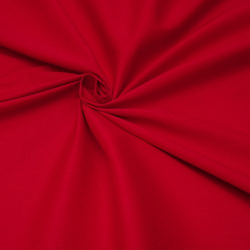 Tecido tricoline com elastano vermelho