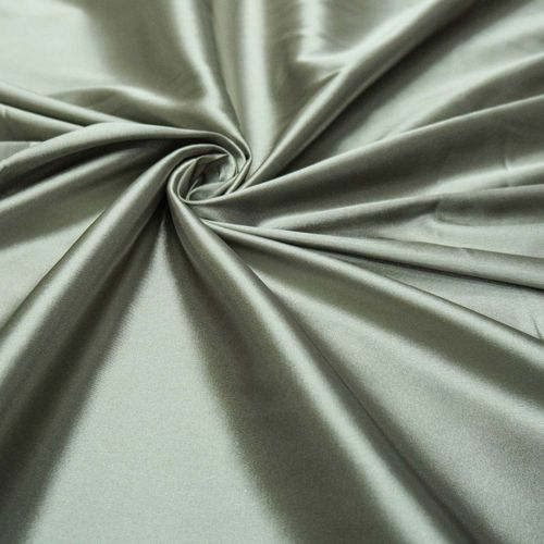 Tecido cetim com elastano cinza
