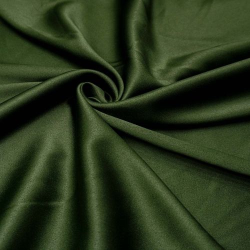 Tecido cetim bucol com elastano verde oliva