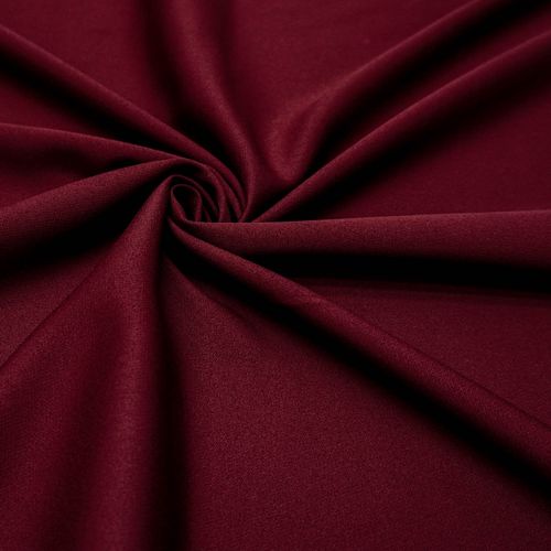 Tecido crepe alfaiataria leve marsala