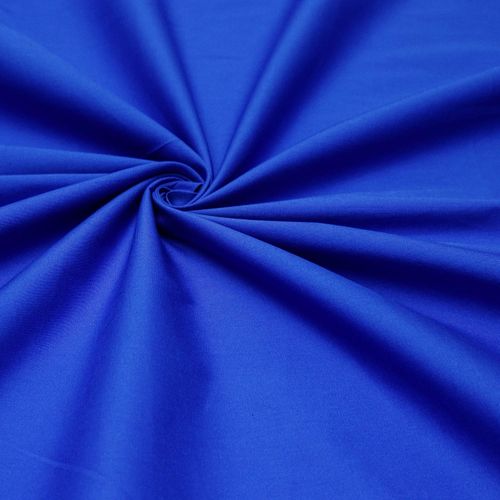 Tecido tricoline com elastano azul royal