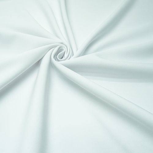 Tecido alfaiataria com elastano branco