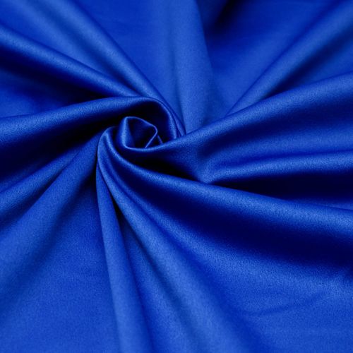 Tecido crepe valentino leve azul royal