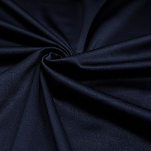 Tecido crepe valentino leve azul noite