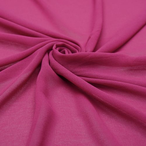 Tecido musseline toque de seda pink fucsia
