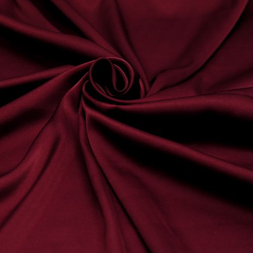 Tecido crepe lorraine marsala