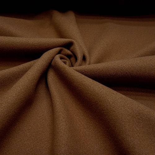 Tecido lã batida marrom claro (outono/inverno)