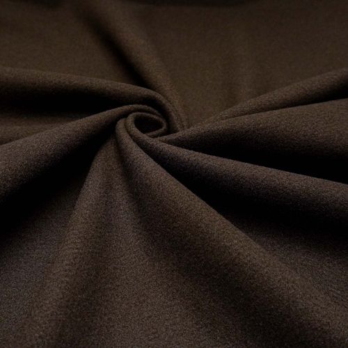 Tecido lã batida marrom escuro (outono/inverno)