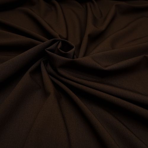Tecido alfaiataria pv c/ elastano unissex marrom (tecido italiano legitimo)