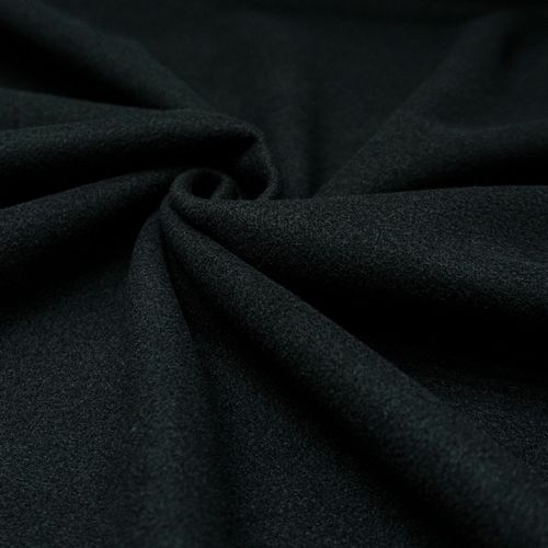 Tecido lã batida preto (outono/inverno)
