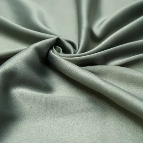 Tecido cetim bucol com elastano cinza - und 40x147cm