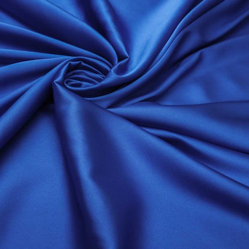 Tecido crepe lorraine azul royal - und 80x147cm