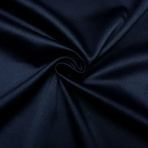 Tecido crepe valentino leve azul noite - und 40x150cm