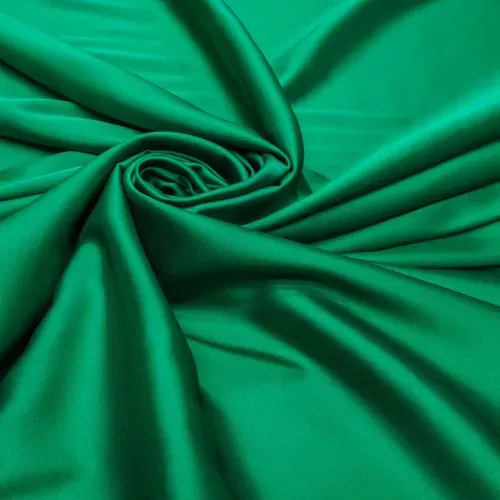 Tecido crepe lorraine verde bandeira - und 40x147cm