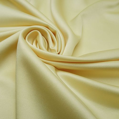 Tecido crepe dior amarelo manteiga claro