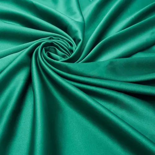 Tecido crepe valentino verde esmeralda - und 70x150cm