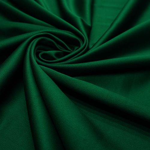 Tecido crepe valentino verde folha escuro