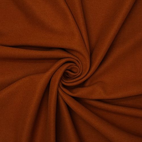 Tecido lã batida premium terracota (outono/inverno)