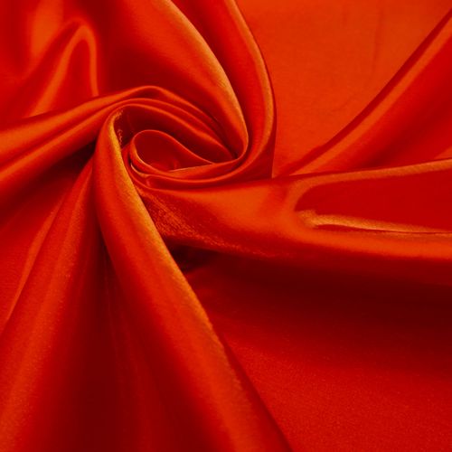 Tecido zibeline cristal laranja coral