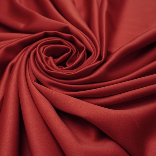 Tecido crepe valentino leve vermelho cereja