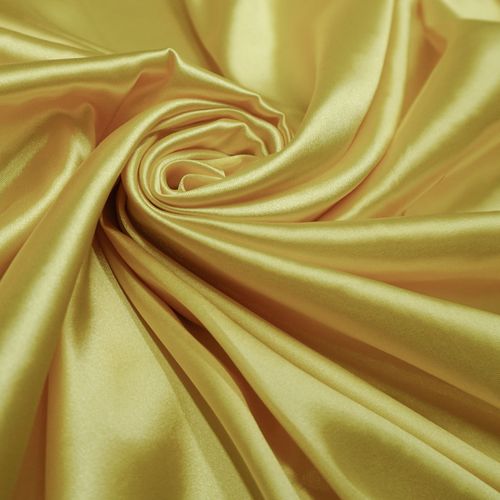 Tecido cetim com elastano amarelo