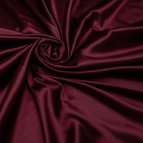 Tecido cetim com elastano marsala