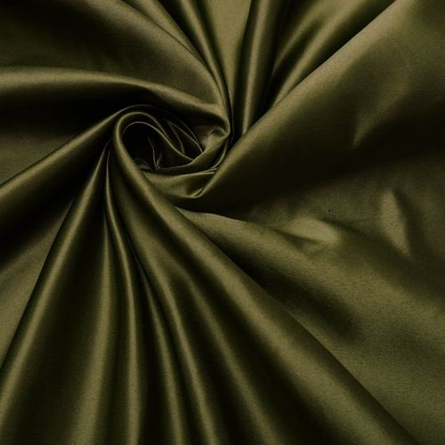 Tecido cetim bucol verde oliva escuro
