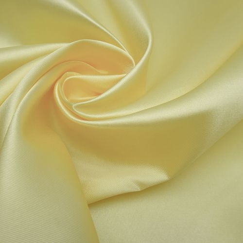 Tecido zibeline diagonal amarelo manteiga