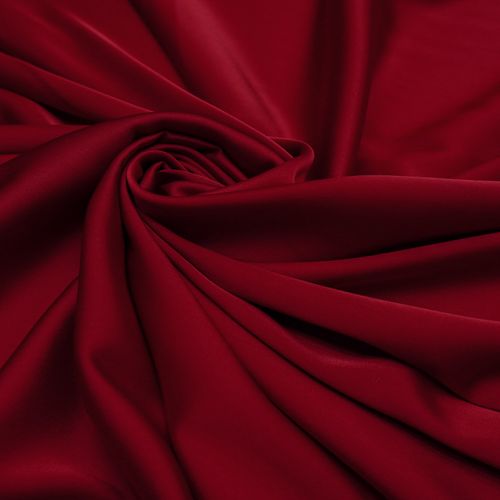 Tecido crepe lorraine vermelho
