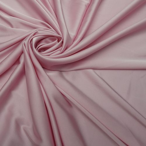Tecido crepe lorraine rosa claro