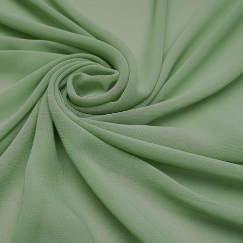 Tecido musseline toque de seda verde menta
