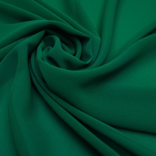 Tecido musseline toque de seda verde