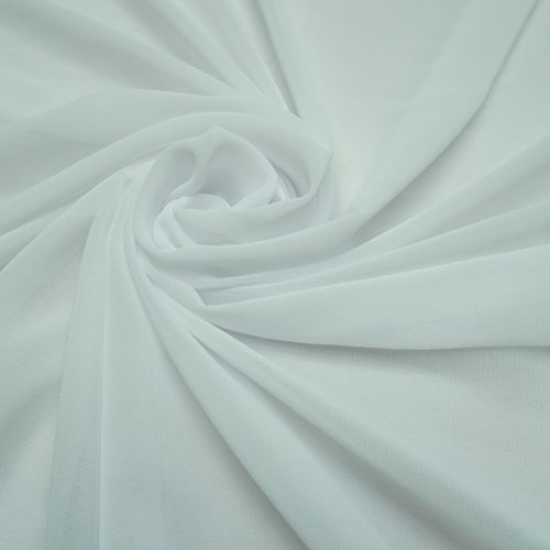 Tecido musseline toque de seda branco