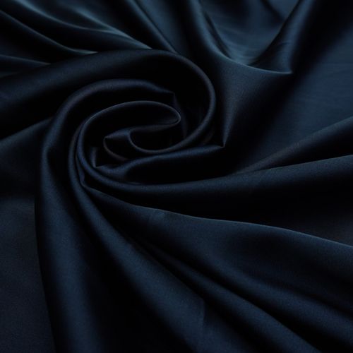 Tecido cetim c/ elastano premium azul marinho